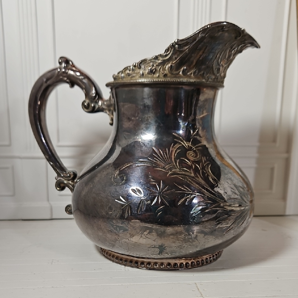 Richfield Quadruple Silverplate Pitcher #422